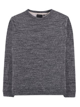 Slim Crew Vintage Doubleface Top - Charcoal-Naked & Famous-Over the Rainbow