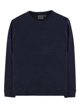 Slim Crew Vintage Doubleface Top - Navy-Naked & Famous-Over the Rainbow