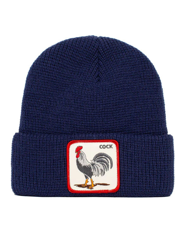 Morning Call Beanie - Navy-GOORIN BROTHERS-Over the Rainbow