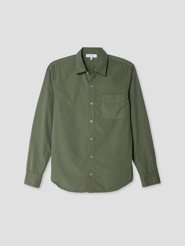 Poplin Standard Shirt - Rye Grass