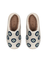All The Eyes I Need Slippers - Blue