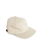 Cotton 6 Panel Logo Cap - Natural-BATHER-Over the Rainbow