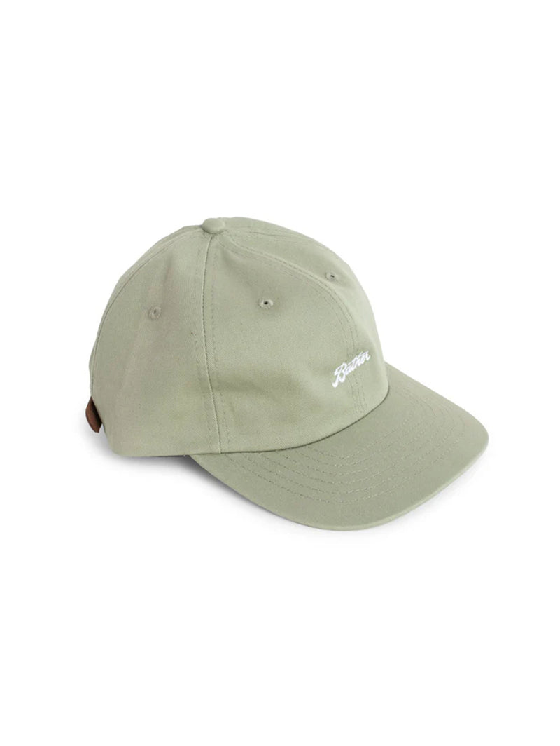 Cotton 6 Panel Logo Cap - Sage-BATHER-Over the Rainbow