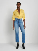 High Waist Slim Kick Jean - Lyme-Seven for all Mankind-Over the Rainbow
