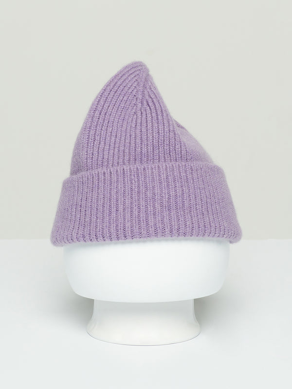 Classic Angora Beanie - Lavender-LE BONNET-Over the Rainbow