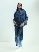Luna Pieced Curved Taper Jean - Split-AGOLDE-Over the Rainbow