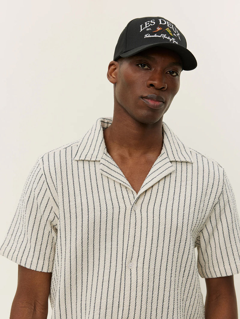 Lesley Structured Short Sleeve Shirt - Ivory