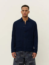 Milian Indigo Overshirt - Dark Navy