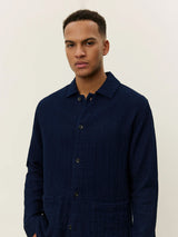 Milian Indigo Overshirt - Dark Navy