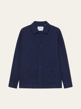 Milian Indigo Overshirt - Dark Navy