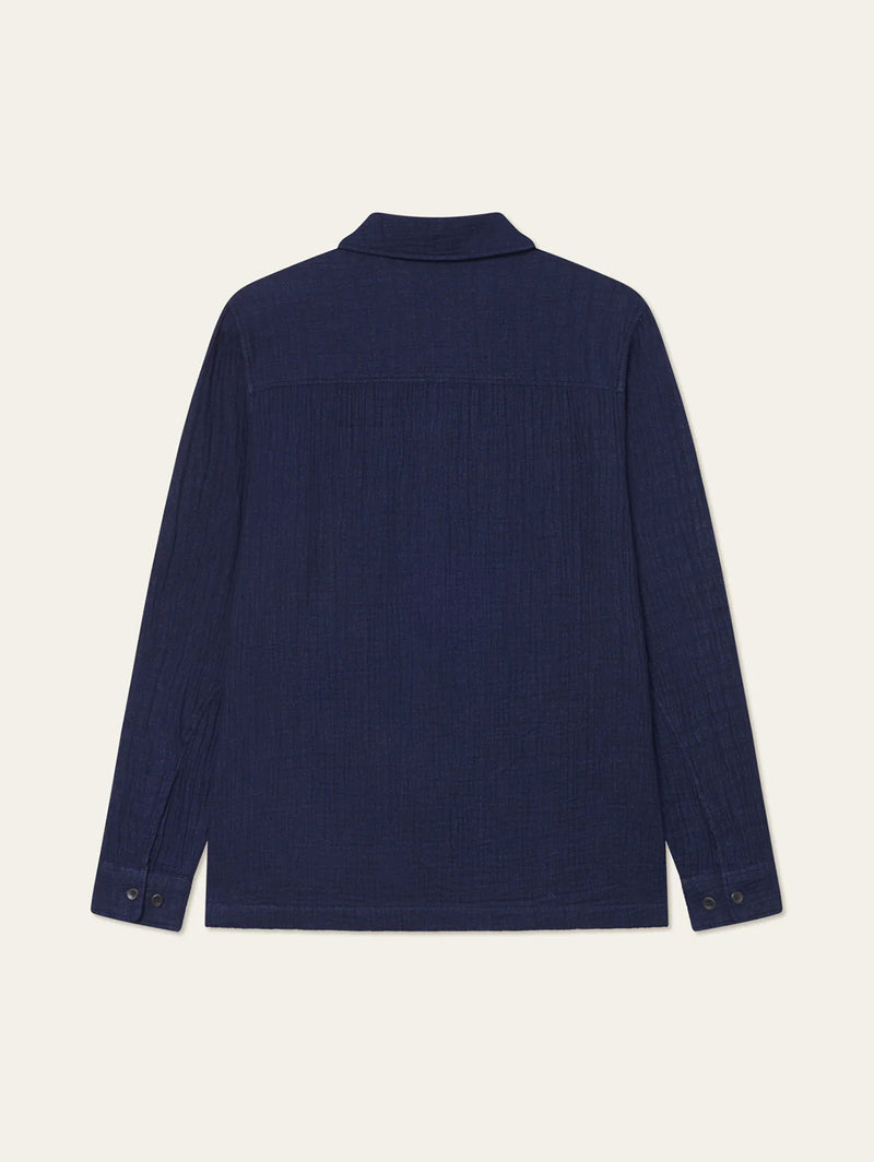 Milian Indigo Overshirt - Dark Navy