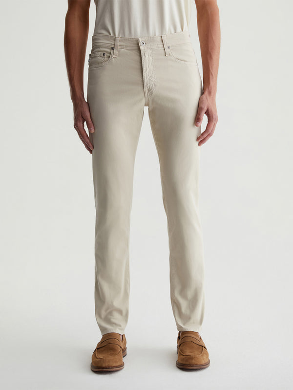 Tellis Modern Slim Pant - Natural Ivory-AG Jeans-Over the Rainbow