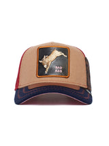 Detention Seeker Trucker Hat - Khaki-GOORIN BROTHERS-Over the Rainbow