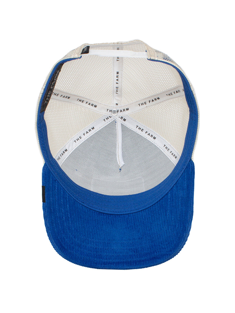 Sly Stallione Trucker Hat - Blue-GOORIN BROTHERS-Over the Rainbow