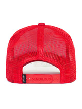 Rooster Trucker Hat - Red-GOORIN BROTHERS-Over the Rainbow