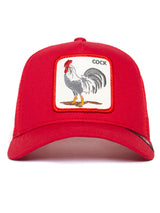 Rooster Trucker Hat - Red-GOORIN BROTHERS-Over the Rainbow