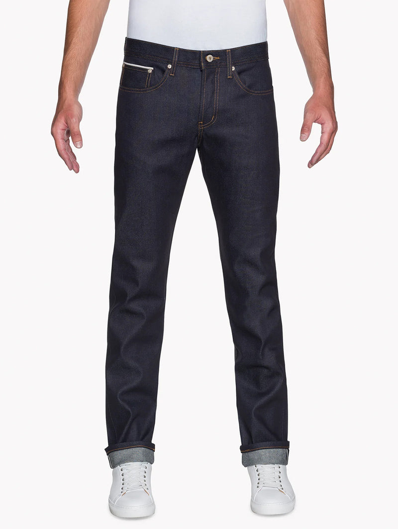 Weird Guy Stretch Selvedge Jean - Night Shade-Naked & Famous-Over the Rainbow