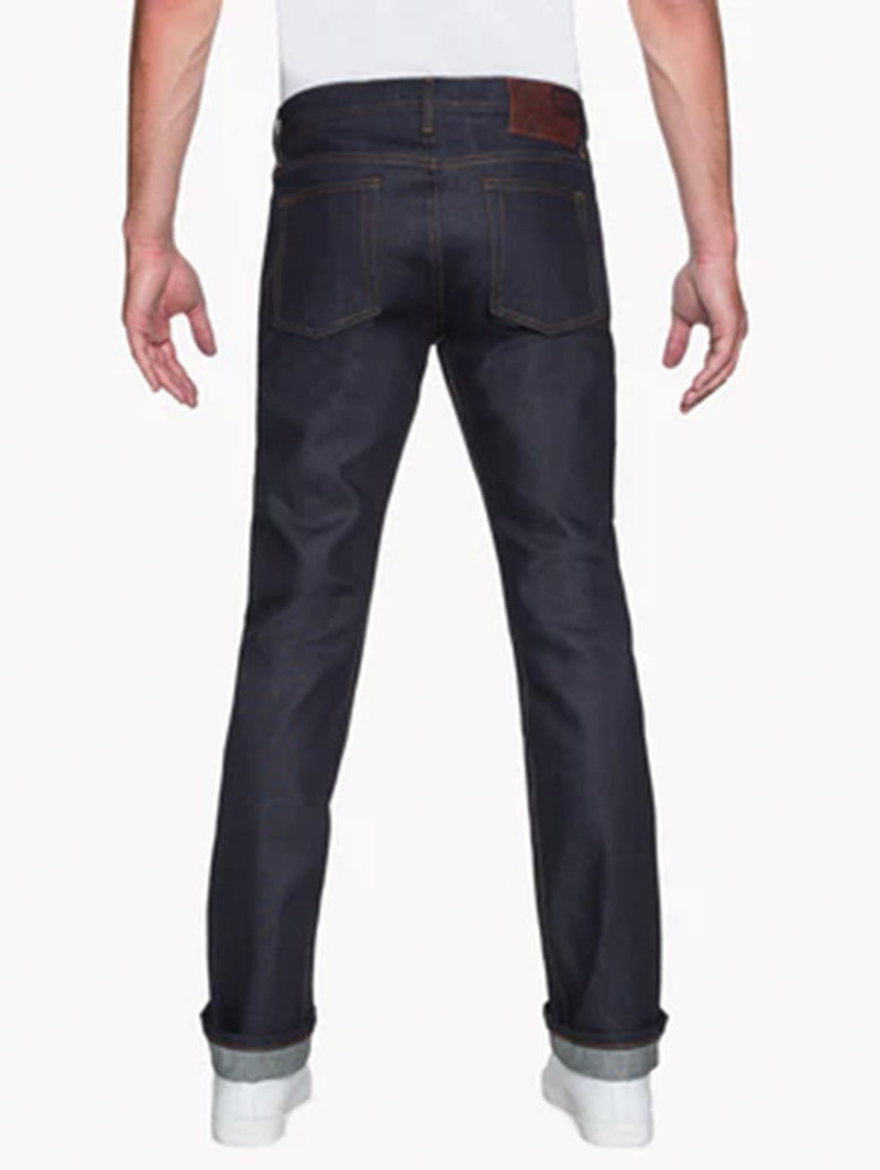 Weird Guy Stretch Selvedge Jean - Night Shade-Naked & Famous-Over the Rainbow