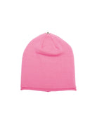 Glossy Knit Hat - Candy Pink-Lindo F-Over the Rainbow