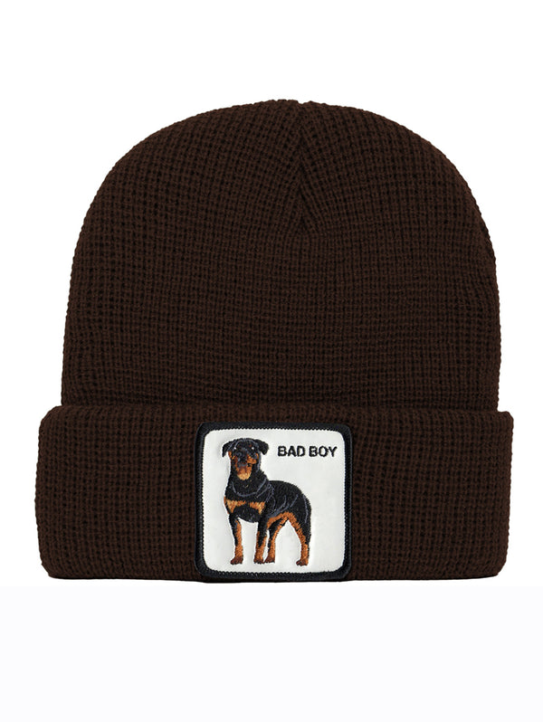 Singled Out Beanie - Dark Brown-GOORIN BROTHERS-Over the Rainbow