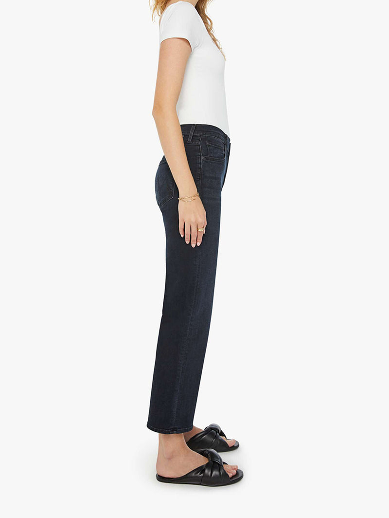 The Mid Rise Rambler Zip Ankle Jean - Night In Venice-Mother-Over the Rainbow