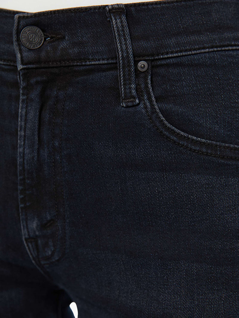 The Mid Rise Rambler Zip Ankle Jean - Night In Venice-Mother-Over the Rainbow