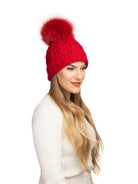Charlie Cable Knit Hat - Ski Patrol-Lindo F-Over the Rainbow