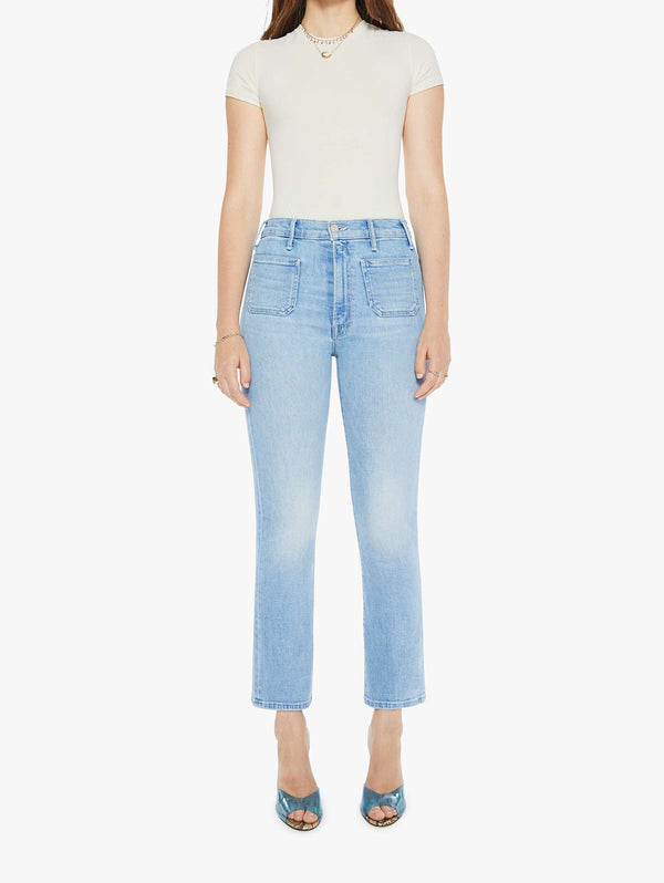 Hustler Patch Pocket Ankle Jean - Tune In Tune Out