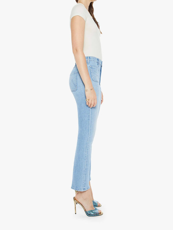 Hustler Patch Pocket Ankle Jean - Tune In Tune Out