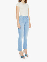 Hustler Patch Pocket Ankle Jean - Tune In Tune Out