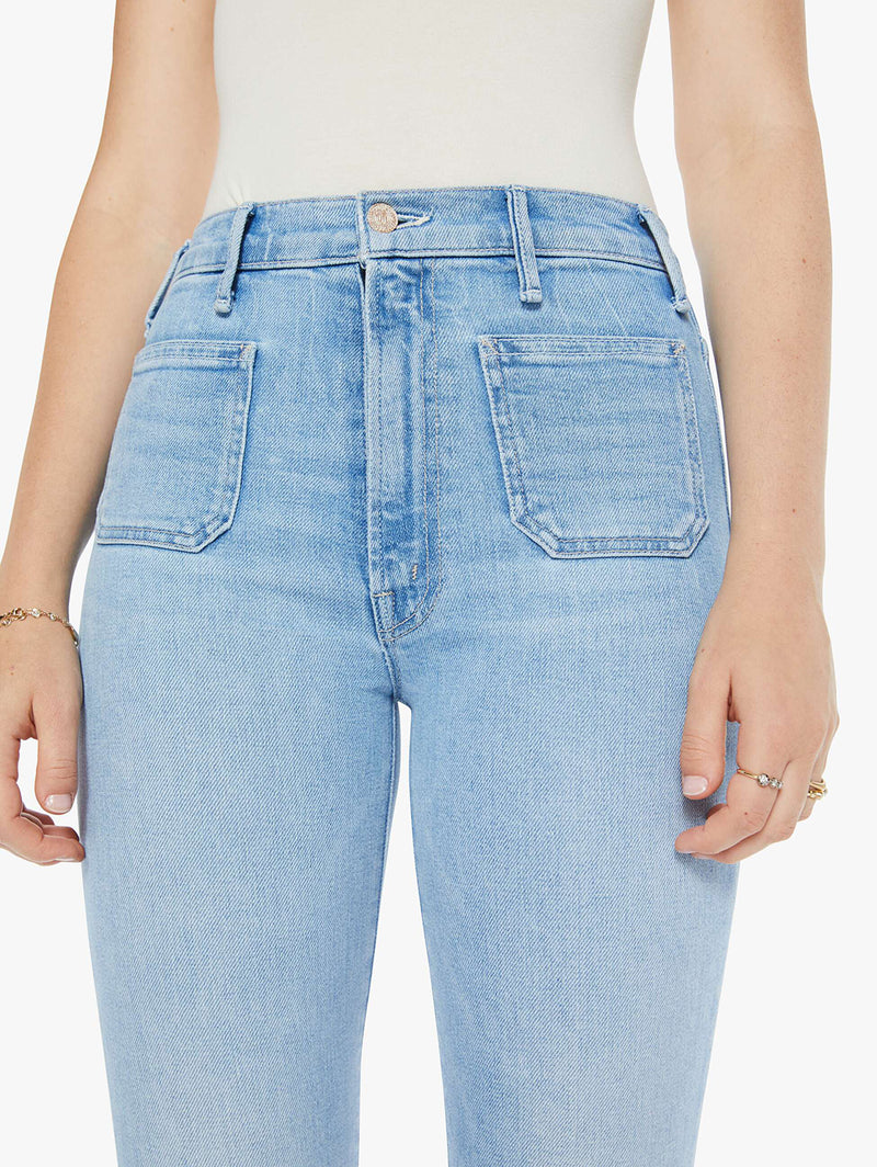Hustler Patch Pocket Ankle Jean - Tune In Tune Out