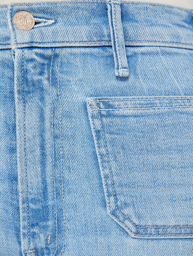 Hustler Patch Pocket Ankle Jean - Tune In Tune Out