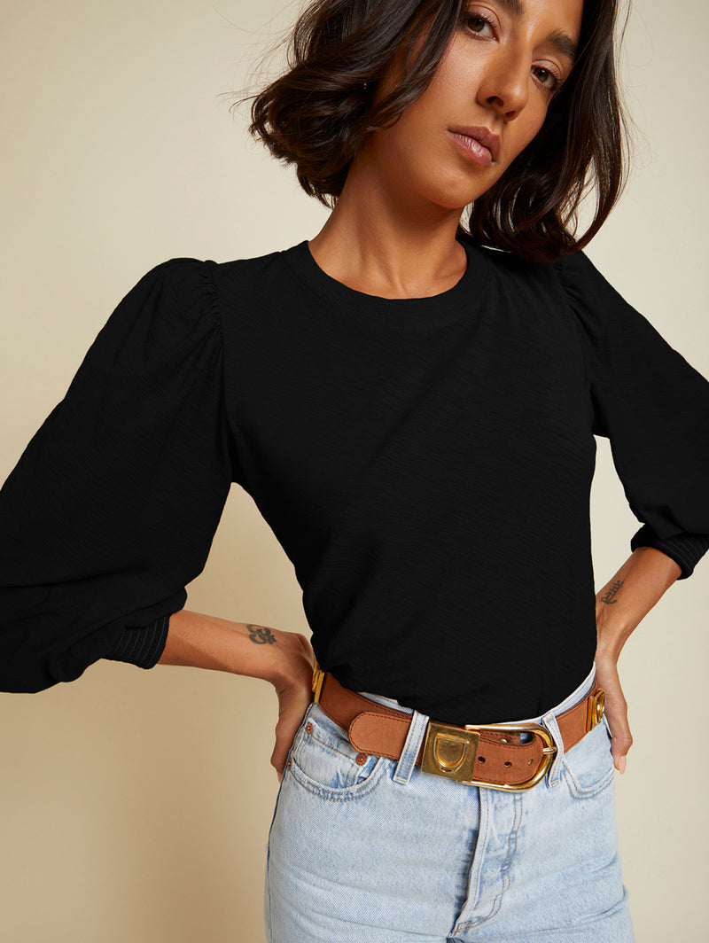Loren Top - Black-NATION-Over the Rainbow
