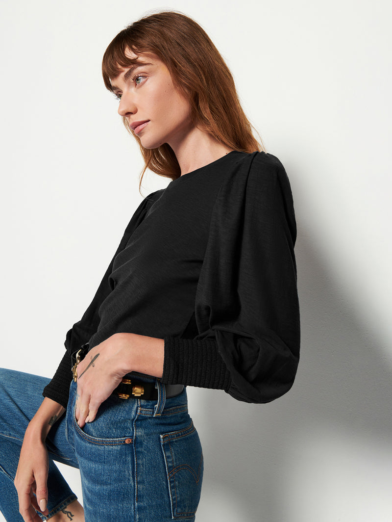 Loren Top - Black-NATION-Over the Rainbow