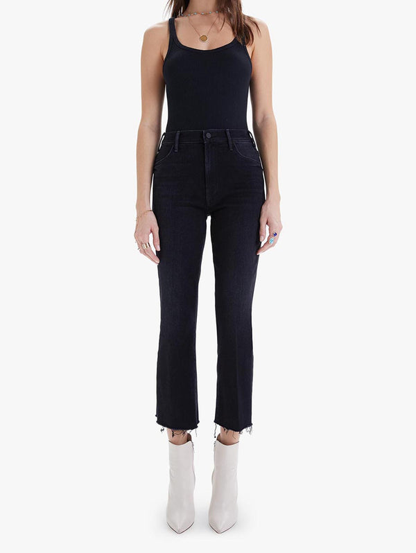 The Hustler Ankle Fray Bootcut Jean - ENT-Mother-Over the Rainbow