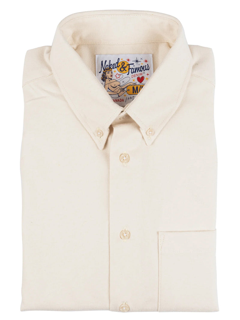 Easy Flannel Shirt - Bone-Naked & Famous-Over the Rainbow