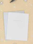 Letterpress Card - Fa La Fucking La-CHEZ GAGNE LETTERPRESS-Over the Rainbow