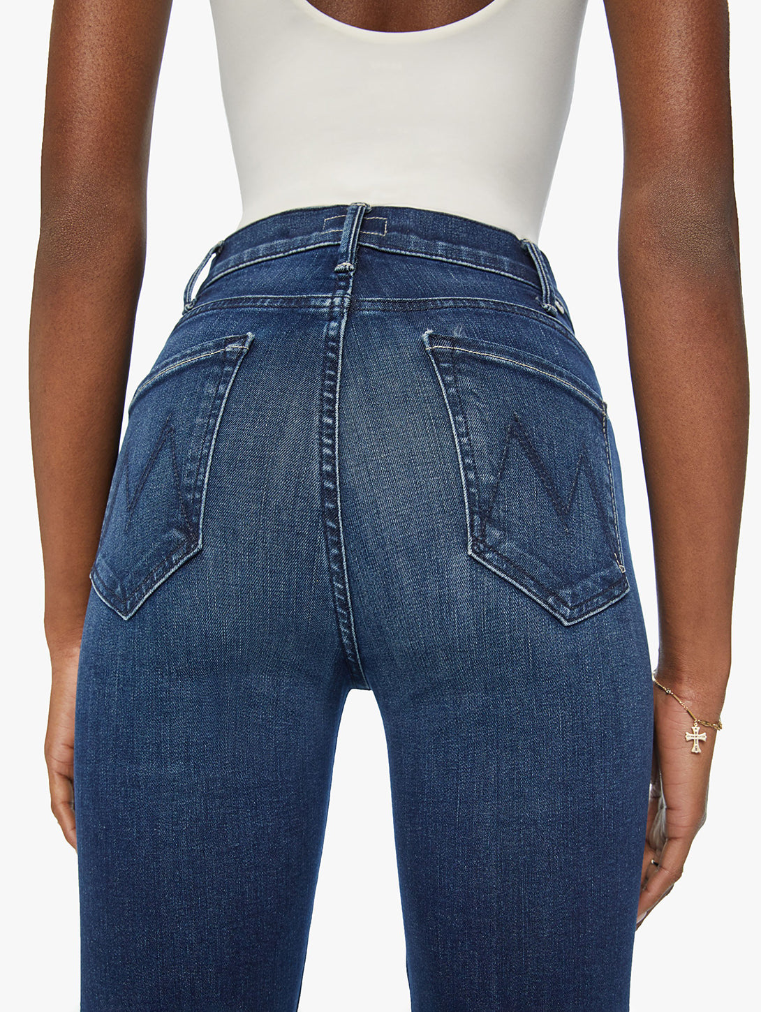 The Hustler Ankle Bootcut Jean - Heirloom-Mother-Over the Rainbow