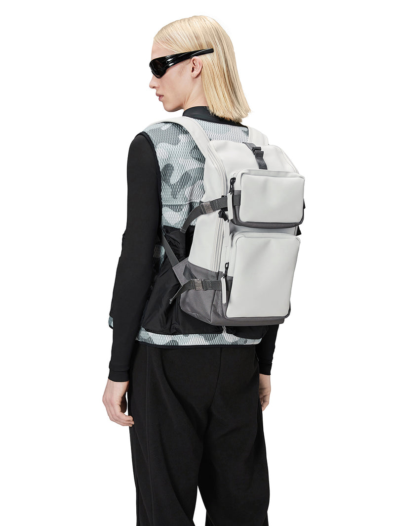 Trail Cargo Backpack - Ash-Rains-Over the Rainbow