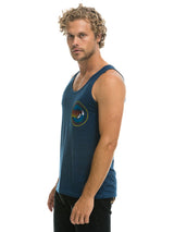 AV Logo Tank - Navy-AVIATOR NATION-Over the Rainbow