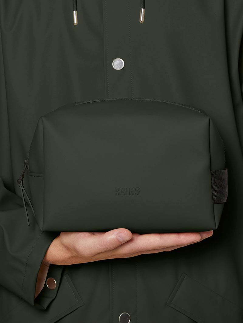 Wash Bag Small - Green-Rains-Over the Rainbow