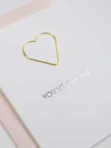 You've Got This - Heart Paperclip Card-CHEZ GAGNE LETTERPRESS-Over the Rainbow