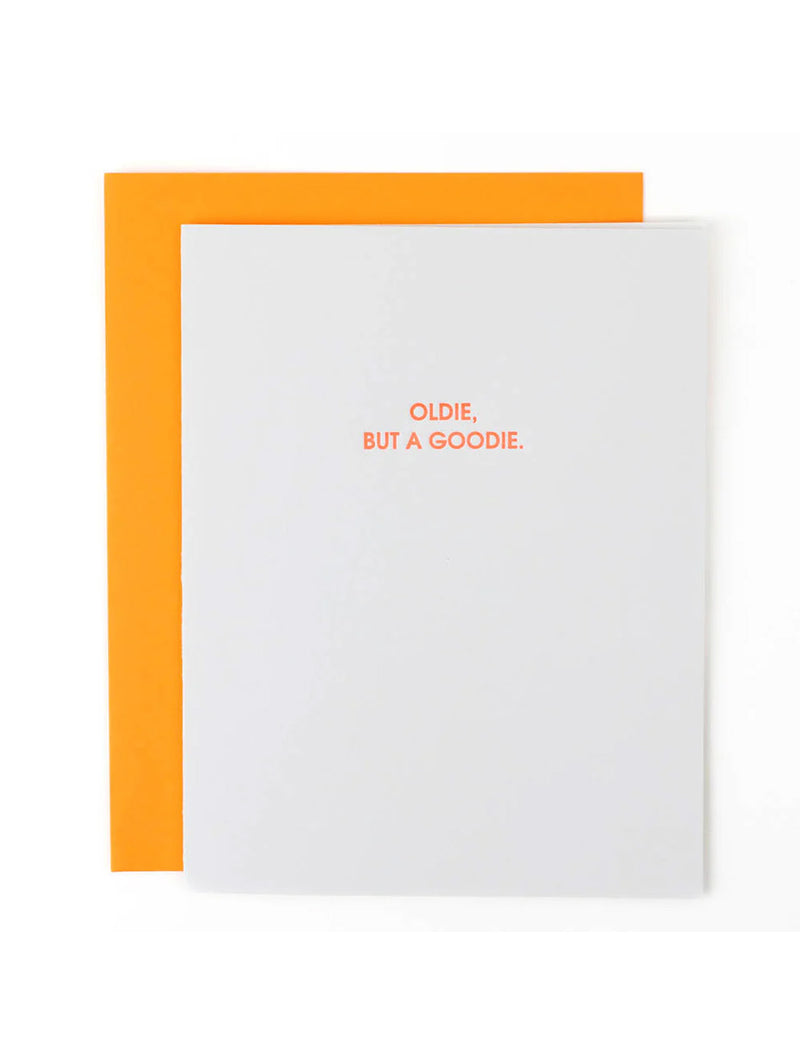 Oldie, But A Goodie - Letterpress Card-CHEZ GAGNE LETTERPRESS-Over the Rainbow