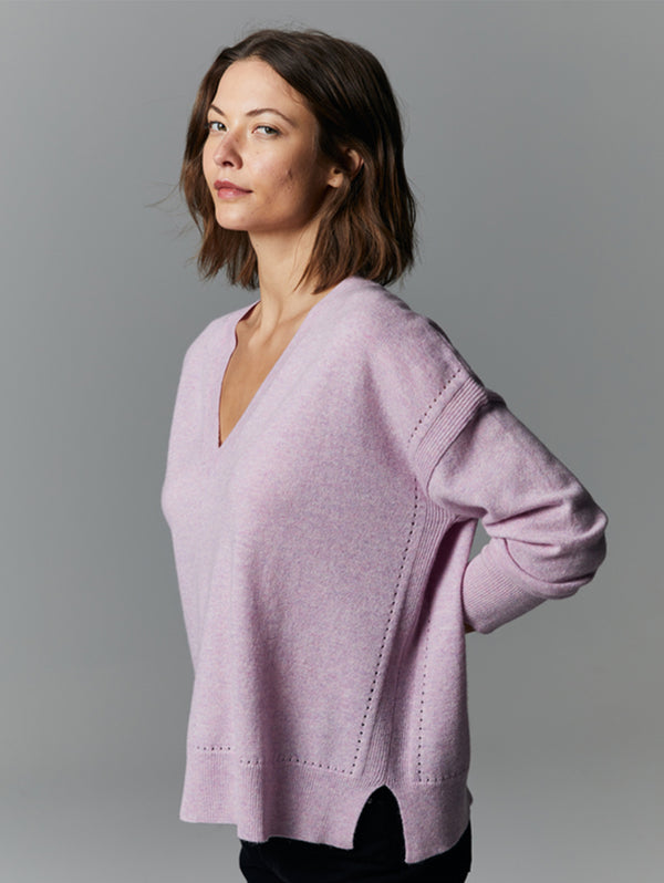 V-neck Sweater-AUTUMN CASHMERE-Over the Rainbow