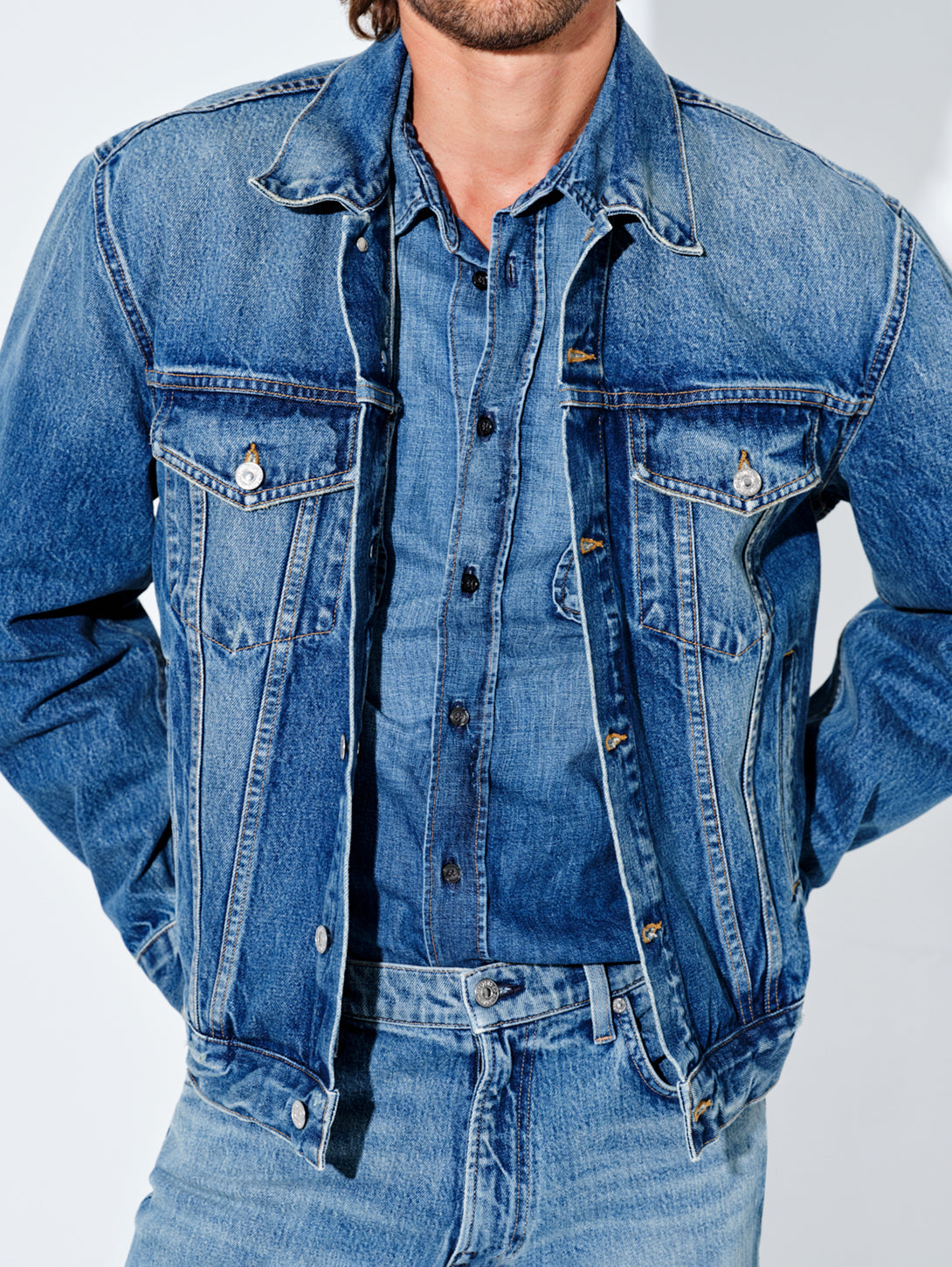 Cairo Utility Denim Shirt - Recess-Citizens of Humanity-Over the Rainbow