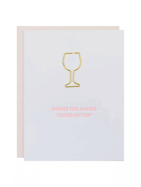 Paperclip Letterpress Cards