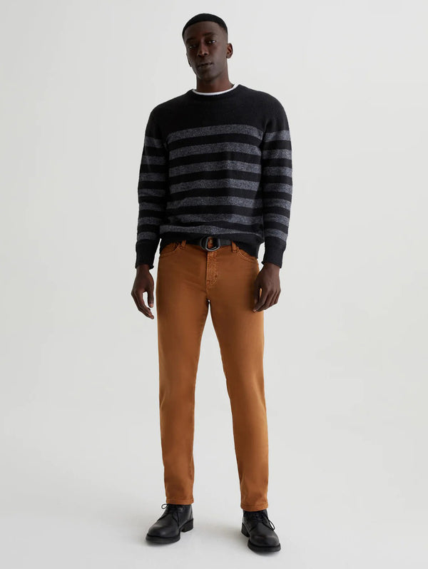 Tellis Modern Slim Pant - 7 Year Sulfur Caramel-AG Jeans-Over the Rainbow