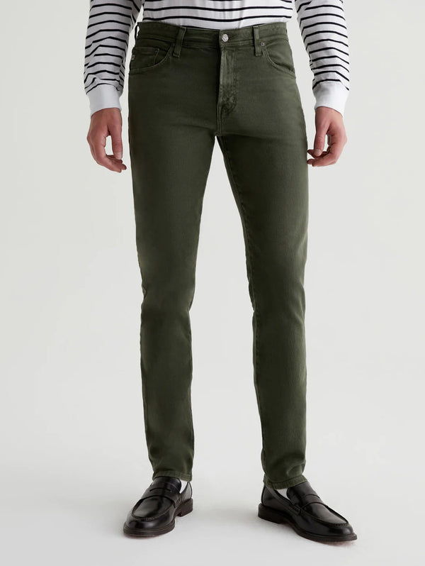 Tellis Modern Slim Pant - 7 Year Sulfur Forest Mist-AG Jeans-Over the Rainbow