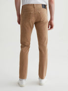 Tellis Modern Slim Pant - Sulfur Light Truffle Corduroy-AG Jeans-Over the Rainbow