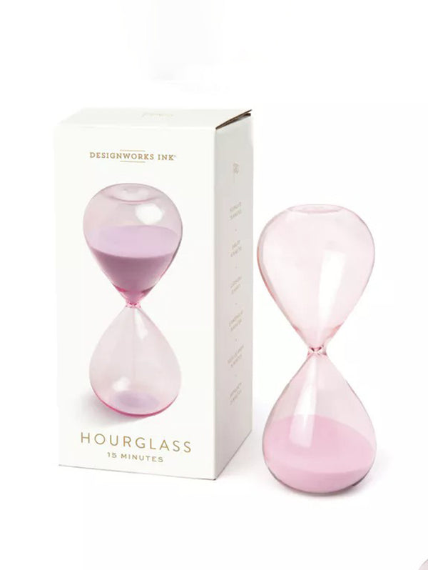 15 Min Hourglass - Lilac-DESIGN WORKS INK-Over the Rainbow